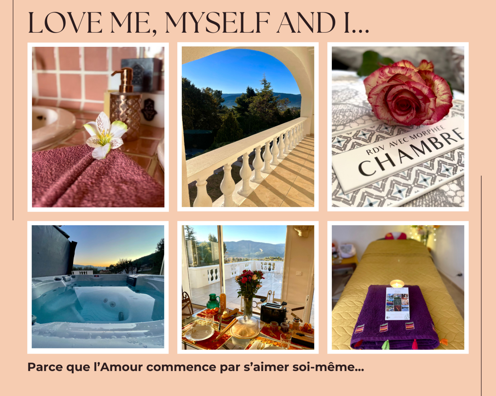 Love me, myself and I…